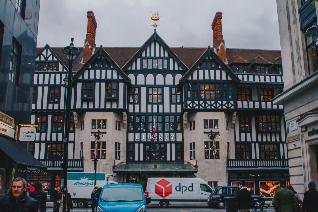 liberty department store soho london uk