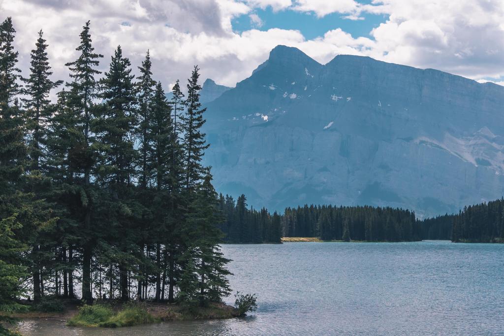 two jake lake banff national park